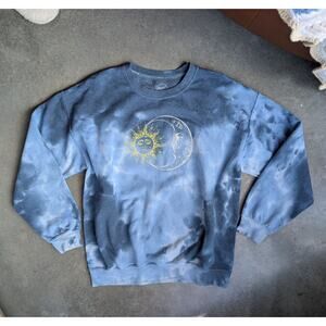 Urban Outfitters Botanical Tie-dye Crew Neck Sweatshirt by NEON RIOT Size Medium